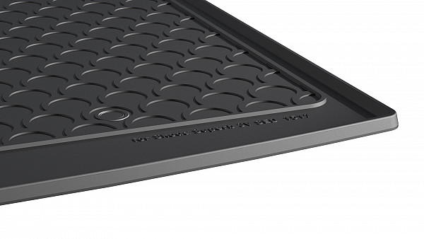 Design Cargo Trunk Liner Compatible With Superb Sedan (Stufenheck) 06.2015-06.2019 for Lower Floor Custom-fit Cargo Trunk Mat With Raised Edge
