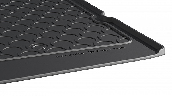 Design Cargo Trunk Liner Compatible With 2008 02.2020-> for Upper Variable Floor Custom-fit Cargo Trunk Mat With Raised Edge