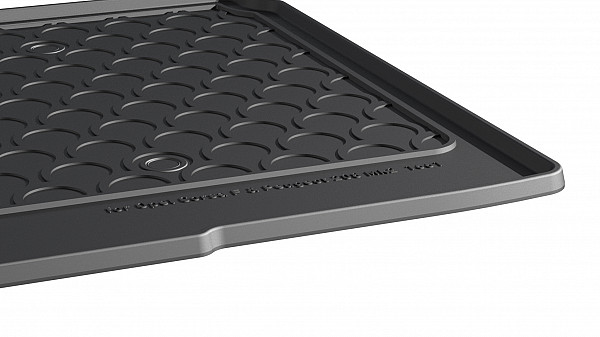 Design Cargo Trunk Liner Compatible With Corsa F 11.2019->  Custom-fit Cargo Trunk Mat With Raised Edge