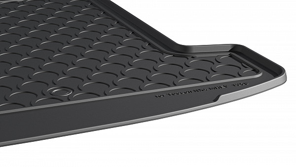 Design Cargo Trunk Liner Compatible With Tucson MHEV Hybrid 12.2020-> for Upper Variable Floor Custom-fit Cargo Trunk Mat With Raised Edge