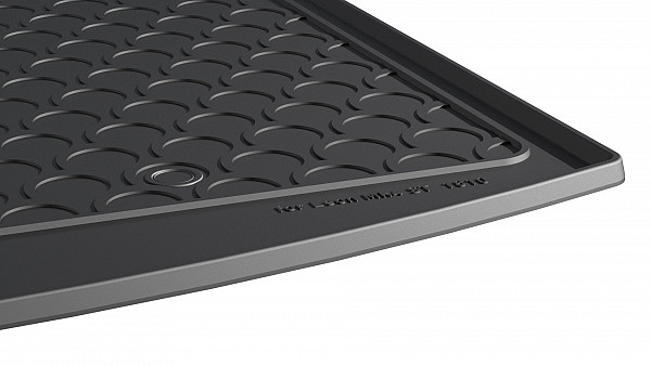 Design Cargo Trunk Liner Compatible With Leon Sportstourer ST (Estate) 04.2020-> for Upper Variable Floor Custom-fit Cargo Trunk Mat With Raised Edge