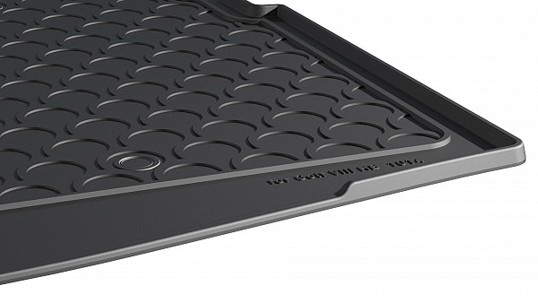 Design Cargo Trunk Liner Compatible With Golf VIII 8 Hatchback 12.2019-> for Lower Variable Floor Custom-fit Cargo Trunk Mat With Raised Edge