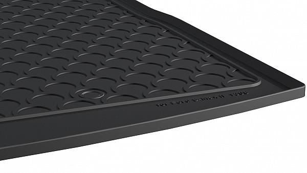 Design Cargo Trunk Liner Compatible With S-MAX II 09.2015-04.2023 For 5 Seater Custom-fit Cargo Trunk Mat With Raised Edge