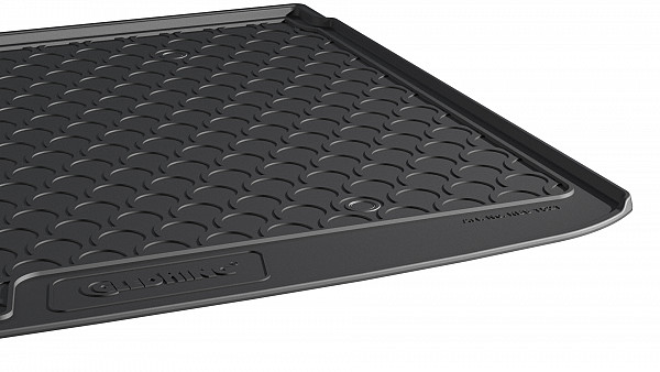 Design Cargo Trunk Liner Compatible With Enyaq 04.2021-> for Upper Floor (Not For Variable Floor) Custom-fit Cargo Trunk Mat With Raised Edge