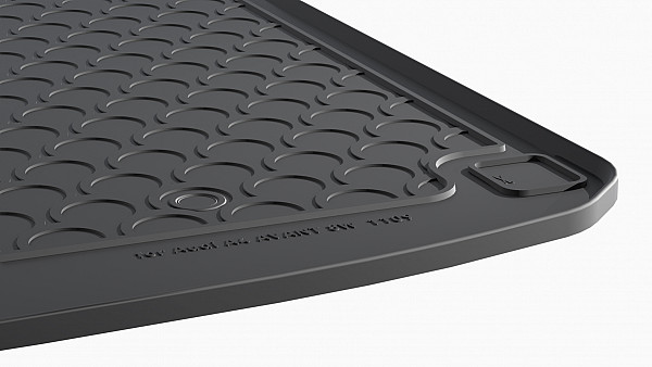 Design Cargo Trunk Liner Compatible With A4 Avant (Estate) B9, Allroad, S4, RS4 10.2015->  Custom-fit Cargo Trunk Mat With Raised Edge