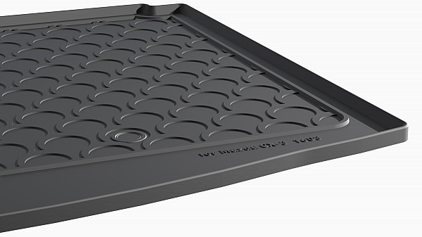 Design Cargo Trunk Liner Compatible With CX-3 06.2015-06.2018  Custom-fit Cargo Trunk Mat With Raised Edge