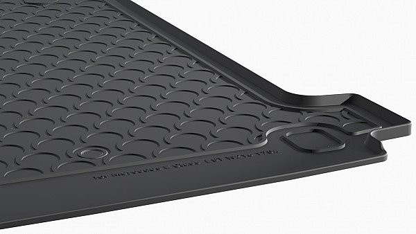 Design Cargo Trunk Liner Compatible With E Class T-Modell (Estate) S213  09.2016-06.2020  Custom-fit Cargo Trunk Mat With Raised Edge
