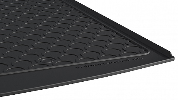 Design Cargo Trunk Liner Compatible With TALISMAN Grandtour (Estate) 03.2016-02.2022  Custom-fit Cargo Trunk Mat With Raised Edge