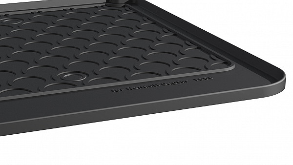 Design Cargo Trunk Liner Compatible With Captur  06.2013-12.2019 for Upper Variable Floor Custom-fit Cargo Trunk Mat With Raised Edge