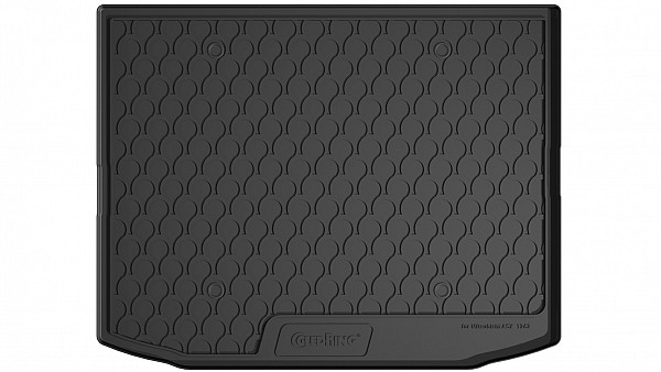 Design Cargo Trunk Liner Compatible With ASX 06.2010-09.2017  Custom-fit Cargo Trunk Mat With Raised Edge