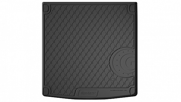 Design Cargo Trunk Liner Compatible With A4 Avant (Estate) B8, Allroad, S4, RS4 04.2008-06.2016  Custom-fit Cargo Trunk Mat With Raised Edge
