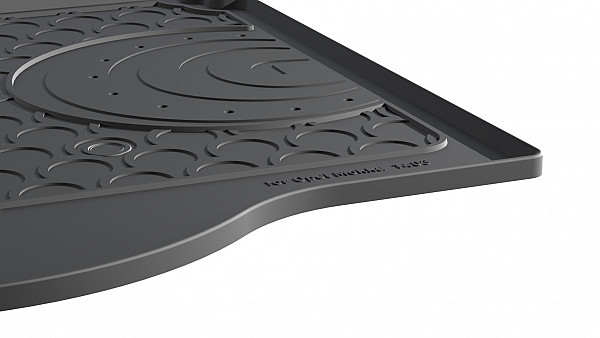 Design Cargo Trunk Liner Compatible With Mokka 10.2012-06.2019  Custom-fit Cargo Trunk Mat With Raised Edge