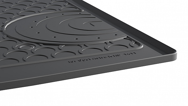 Design Cargo Trunk Liner Compatible With Astra K Hatchback 10.2015-08.2019 for Upper Variable Floor Custom-fit Cargo Trunk Mat With Raised Edge