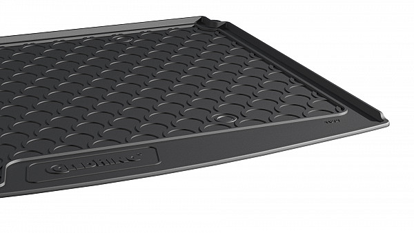 Design Cargo Trunk Liner Compatible With Compass 12.2021-> for Upper & Lower Variable Floor Custom-fit Cargo Trunk Mat With Raised Edge