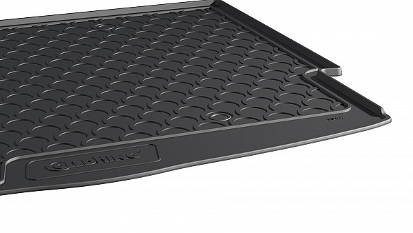Design Cargo Trunk Liner Compatible With X-trail (Rouge in USA) 08.2017-> for Upper Variable Floor With Narrow Spare Tire Custom-fit Cargo Trunk Mat With Raised Edge