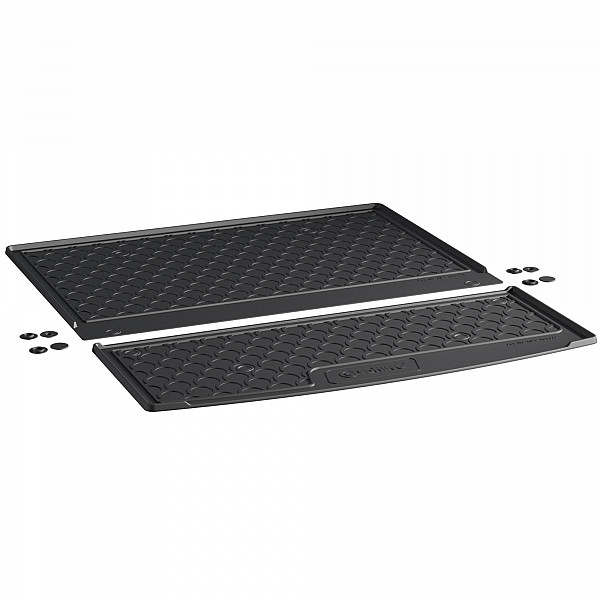 Design Cargo Trunk Liner Compatible With 5008 10.2024-> for 5 & 7 Seats Custom-fit Cargo Trunk Mat With Raised Edge