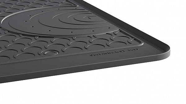 Design Cargo Trunk Liner Compatible With Astra K Sports Tourer (Estate) 12.2015-08.2019  Custom-fit Cargo Trunk Mat With Raised Edge