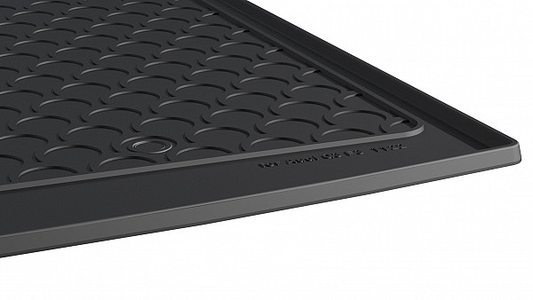 Design Cargo Trunk Liner Compatible With Q3 F3 12.2018-> for Upper Variable Floor Custom-fit Cargo Trunk Mat With Raised Edge