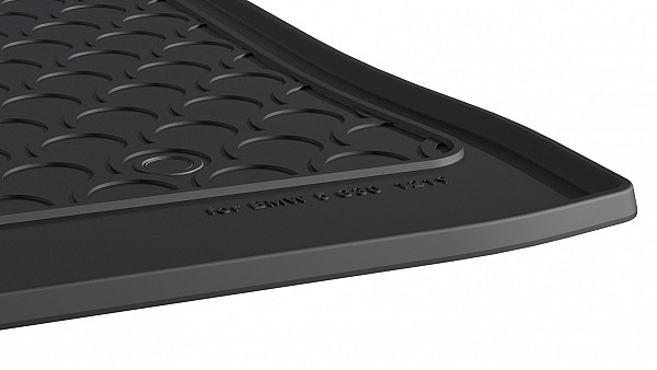 Design Cargo Trunk Liner Compatible With 5er & M5 Sedan G30 10.2016-05.2023 Not For Hybrid Custom-fit Cargo Trunk Mat With Raised Edge