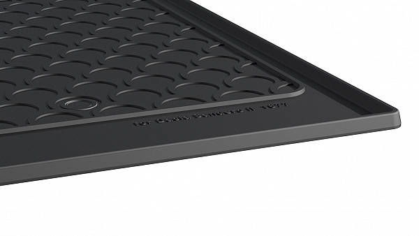 Design Cargo Trunk Liner Compatible With Sandero & Sandero StepWay 12.2012-09.2020  Custom-fit Cargo Trunk Mat With Raised Edge
