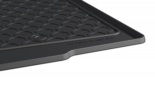 Design Cargo Trunk Liner Compatible With Kamiq 09.2019-> for Lower Floor (Not For Variable Floor) Custom-fit Cargo Trunk Mat With Raised Edge