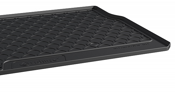 Design Cargo Trunk Liner Compatible With 208 Hatchback 5 Doors 04.2012-12.2019  Custom-fit Cargo Trunk Mat With Raised Edge