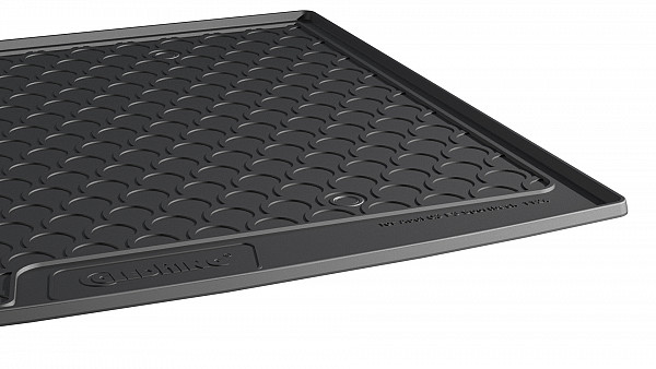 Design Cargo Trunk Liner Compatible With Q3 Sportback 10.2019-> for Upper Variable Floor With Movable Rear Bench Custom-fit Cargo Trunk Mat With Raised Edge