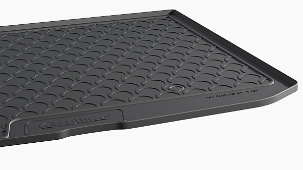 Design Cargo Trunk Liner Compatible With A3 Sportback 8V, S3, RS3, 5 Door Hatchback 02.2013-04.2020 for Upper Variable Floor/With Narrow Spare Tire Custom-fit Cargo Trunk Mat With Raised Edge