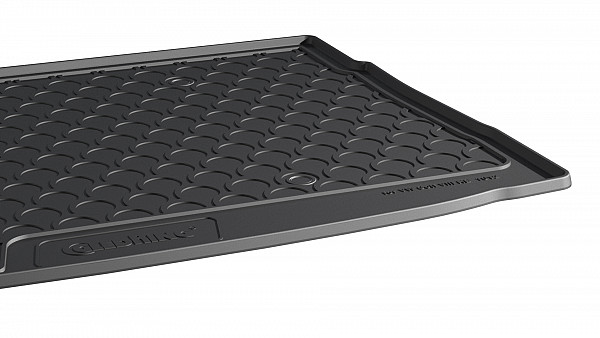 Design Cargo Trunk Liner Compatible With Golf VIII 8 Hatchback 12.2019-> for Upper Variable Floor Custom-fit Cargo Trunk Mat With Raised Edge