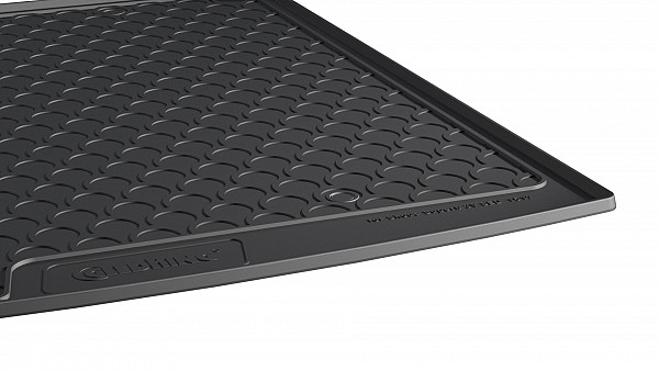 Design Cargo Trunk Liner Compatible With Superb Sedan (Stufenheck) 06.2015-06.2019 for Lower Floor Custom-fit Cargo Trunk Mat With Raised Edge