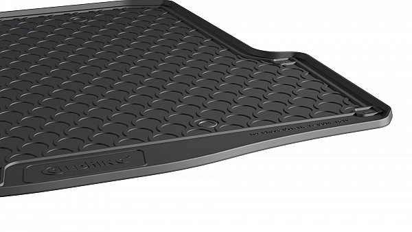 Design Cargo Trunk Liner Compatible With Octavia II Combi (Estate), RS Combi & Scout 4x4 01.2005-05.2013 for Lower Floor Custom-fit Cargo Trunk Mat With Raised Edge