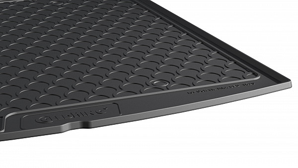 Design Cargo Trunk Liner Compatible With Octavia Liftback Sedan 04.2020-> for Lower Floor (With or Without Spare Tire) Custom-fit Cargo Trunk Mat With Raised Edge