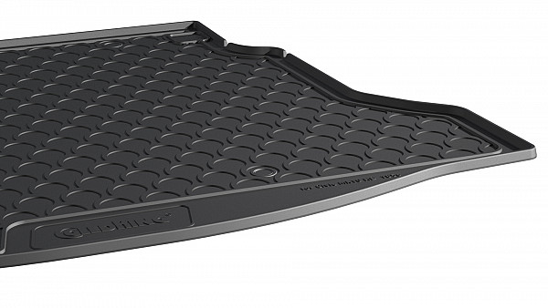 Design Cargo Trunk Liner Compatible With Civic Hatchback 04.2017-07.2022 for Lower Floor (Without Spare Tyre) Custom-fit Cargo Trunk Mat With Raised Edge