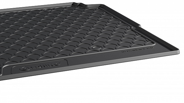 Design Cargo Trunk Liner Compatible With Grandland X 10.2017-07.2021 for Lower Variable Floor Custom-fit Cargo Trunk Mat With Raised Edge