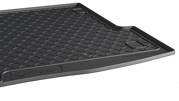 Design Cargo Trunk Liner Compatible With Civic Tourer (Estate) 02.2014-02.2018  Custom-fit Cargo Trunk Mat With Raised Edge
