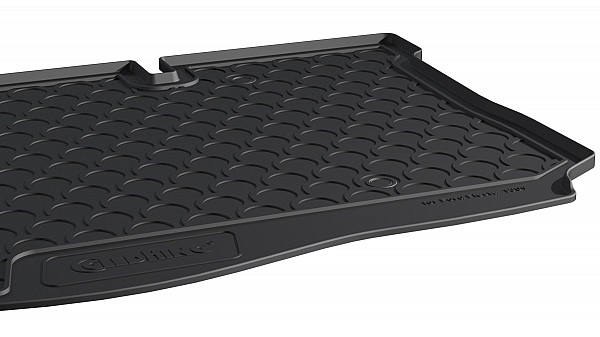 Design Cargo Trunk Liner Compatible With FIESTA 5 Doors 06.2017-07.2023 for Lower Floor Custom-fit Cargo Trunk Mat With Raised Edge