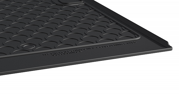 Design Cargo Trunk Liner Compatible With Doblo 07.2022-> for Passenger Custom-fit Cargo Trunk Mat With Raised Edge