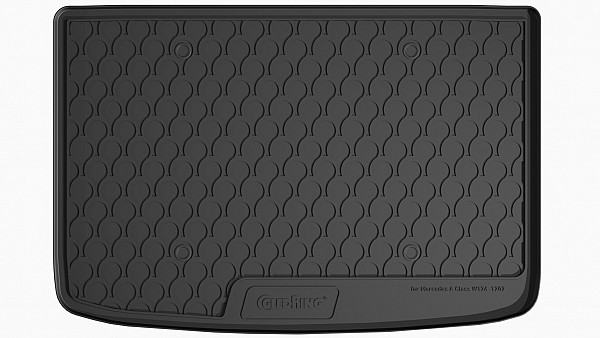 Design Cargo Trunk Liner Compatible With A Class 5 Door Hatchback W176 09.2012-04.2018  Custom-fit Cargo Trunk Mat With Raised Edge