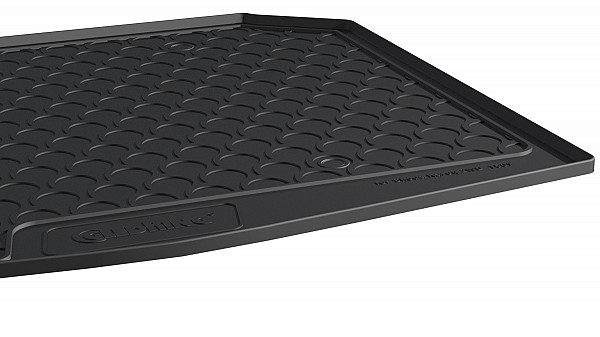 Design Cargo Trunk Liner Compatible With Karoq 11.2017-> for Lower Variable Floor With or Without Narrow Spare Tire (2 WD/4 WD) Custom-fit Cargo Trunk Mat With Raised Edge