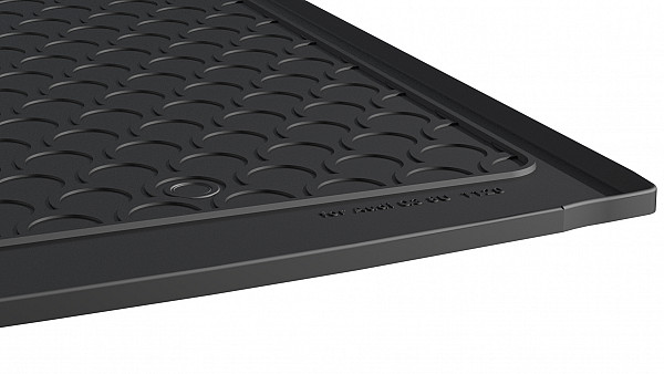 Design Cargo Trunk Liner Compatible With Q3 & RSQ3 8U 10.2011-06.2018 for Upper Floor With Trunk Package- With Net Custom-fit Cargo Trunk Mat With Raised Edge