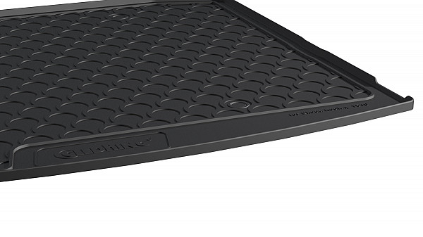 Design Cargo Trunk Liner Compatible With Kodiaq 5 Seats 03.2017-04.2023 for Lower Floor Without Spare Tire (Not For Variable Floor) Custom-fit Cargo Trunk Mat With Raised Edge
