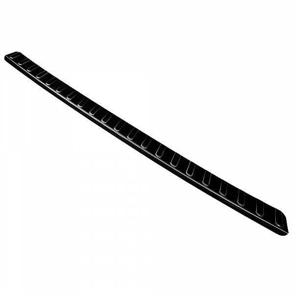 Stainless Steel Rear Bumper Protector Compatible With Volkswagen Passat B8 Limousine 11.2014-11.2023 Rearguard, Tailored Fit Bumper Guard,  Loading Edge Protector- Colour Black Mirror Stainless Steel (Black Chrome)