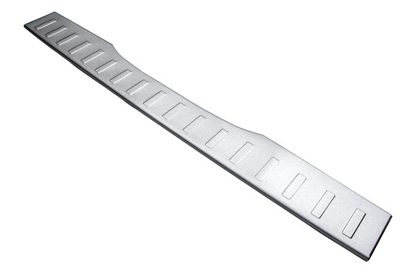 Stainless Steel Rear Bumper Protector Compatible With Mercedes Benz V Class & Vito 05.2014-> Rearguard, Tailored Fit Bumper Guard,  Loading Edge Protector- Colour Brushed Stainless Steel