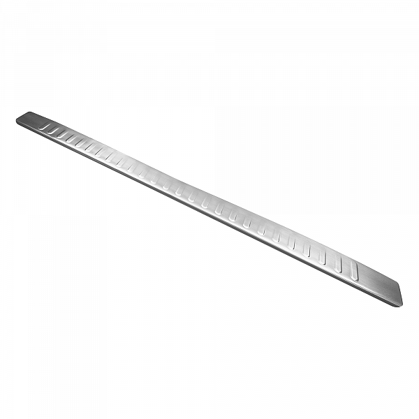 Stainless Steel Rear Bumper Protector Compatible With Mercedes Benz Vito & Viano W639 & V639 06.2003-04.2014 Rearguard, Tailored Fit Bumper Guard,  Loading Edge Protector- Colour Brushed Stainless Steel