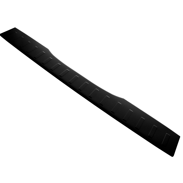 Stainless Steel Rear Bumper Protector Compatible With Mercedes Benz V Class & Vito 05.2014-> Rearguard, Tailored Fit Bumper Guard,  Loading Edge Protector- Colour Matte Black Powdercoated Stainless Steel