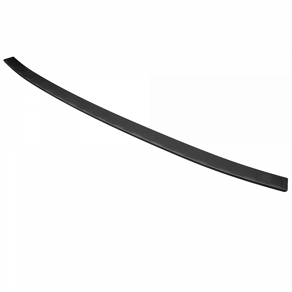 Stainless Steel Rear Bumper Protector Compatible With Hyundai Tucson IV 12.2020-> Rearguard, Tailored Fit Bumper Guard,  Loading Edge Protector- Colour Matte Black Powdercoated Stainless Steel