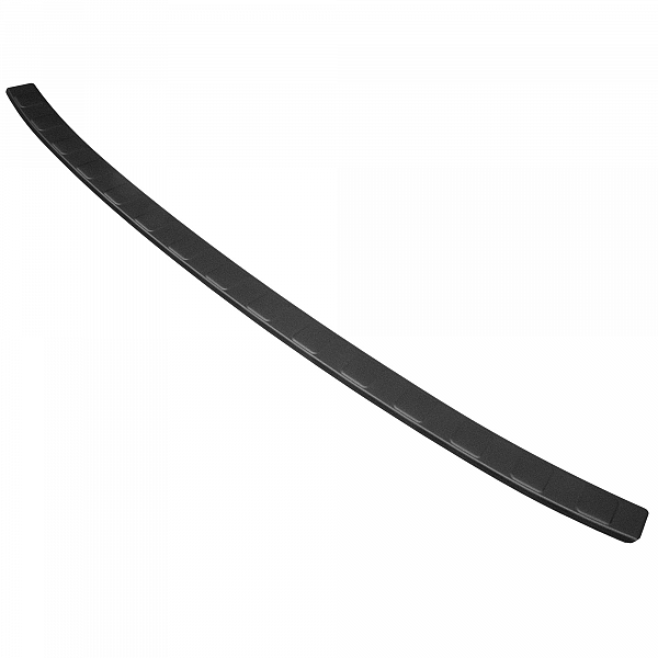 Stainless Steel Rear Bumper Protector Compatible With Volkswagen ID.3 09.2020-> Rearguard, Tailored Fit Bumper Guard,  Loading Edge Protector- Colour Matte Black Powdercoated Stainless Steel