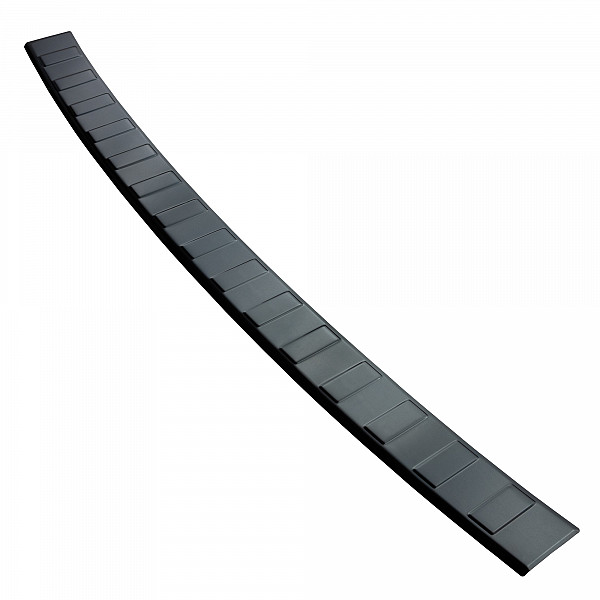 Stainless Steel Rear Bumper Protector Compatible With Mercedes Benz GLC (also for AMG) 09.2015-04.2019 Rearguard, Tailored Fit Bumper Guard,  Loading Edge Protector- Colour Black Mirror Stainless Steel (Black Chrome)