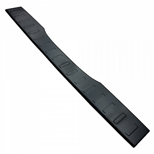 Stainless Steel Rear Bumper Protector Compatible With Mercedes Benz V Class & Vito 05.2014-> Rearguard, Tailored Fit Bumper Guard,  Loading Edge Protector- Colour Black Mirror Stainless Steel (Black Chrome)