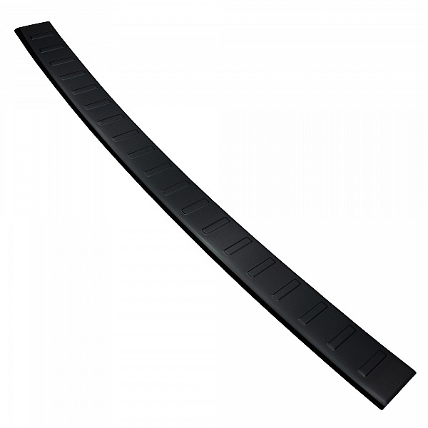 Stainless Steel Rear Bumper Protector Compatible With Volkswagen T5 Multivan, Transporter, California, Caravelle 04.2003-05.2015 Rearguard, Tailored Fit Bumper Guard,  Loading Edge Protector- Colour Black Mirror Stainless Steel (Black Chrom